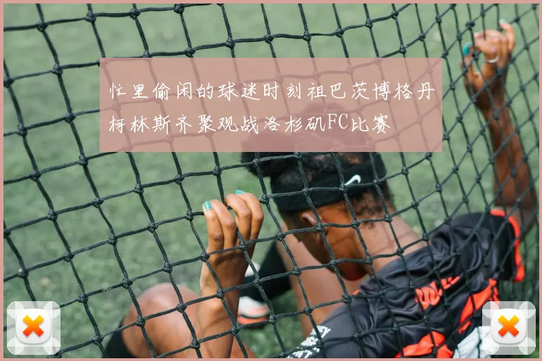 忙里偷闲的球迷时刻祖巴茨博格丹柯林斯齐聚观战洛杉矶FC比赛
